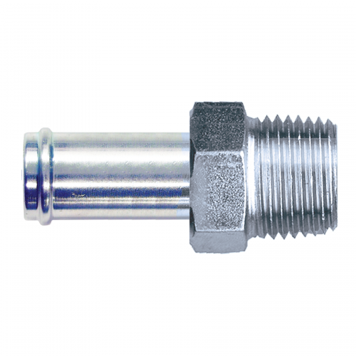 Fairview Steel Hose Insert;3/4x3/4MPT S1125-12E | RogueFuel.ca