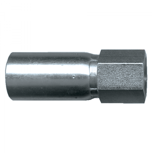 Fairview U Series Crimp End;3/8ID x3/8 FPT SC626-6C | RogueFuel.ca