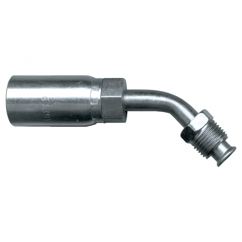 Fairview U Series Crimp End;45Elbow;3/8ID x3/8INVFL SC632-66 | RogueFuel.ca