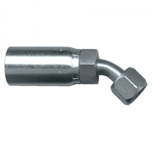 Fairview U Series Crimp End;45Elbow;1/2ID x1/2FJIC SC640-88 | RogueFuel.ca