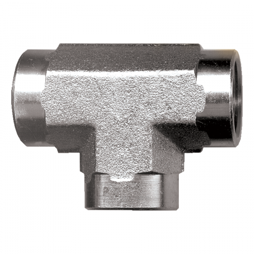 Fairview Steel Tee;1/4FPT S1001-B | RogueFuel.ca