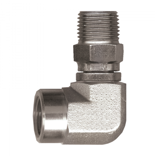 Fairview Steel 90Elbow;1/4FPTx1/4MPTSW S1016SW-B | RogueFuel.ca