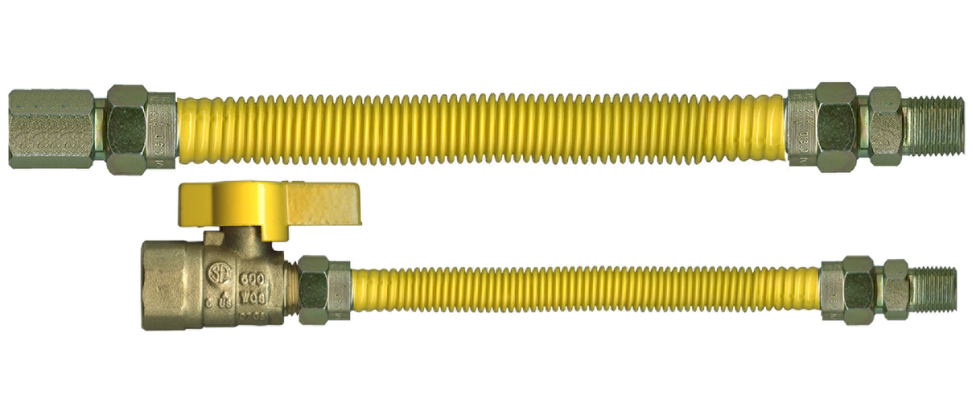 Fairview Gas Conn;1/2 MPT; 1ft Long ACS-375M8M8-12 | RogueFuel.ca
