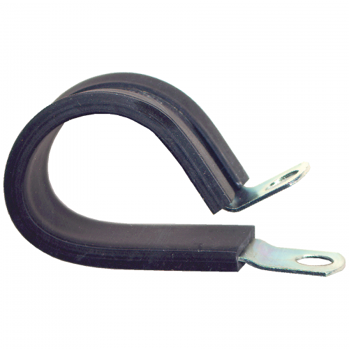 Fairview Rubber Cushion SS Strap;1/2 OD;1/4 Hole TSS17R-8 | RogueFuel.ca