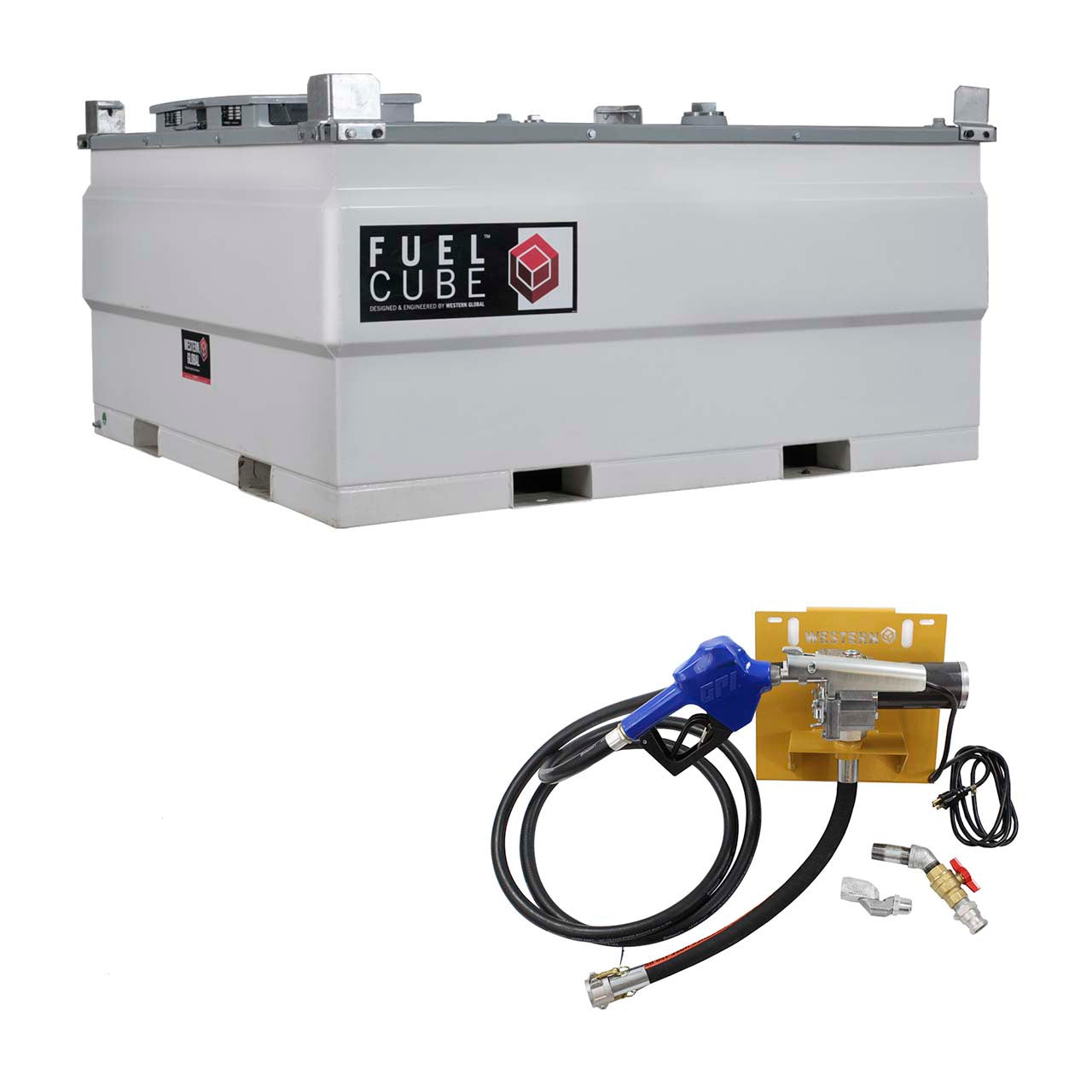 FUELCUBE 1016G/ 3846L Stationary Fuel Storage Tank Kit 115V/20GPM - FCP1000 | MFVCanada.com