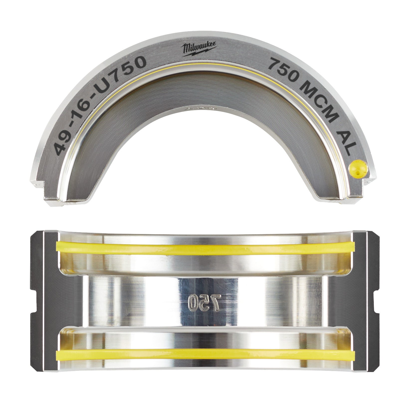 Milwaukee Electric 750 Mcm Al U Style Die - MLW-49-16-U750 | MFVCanada.com