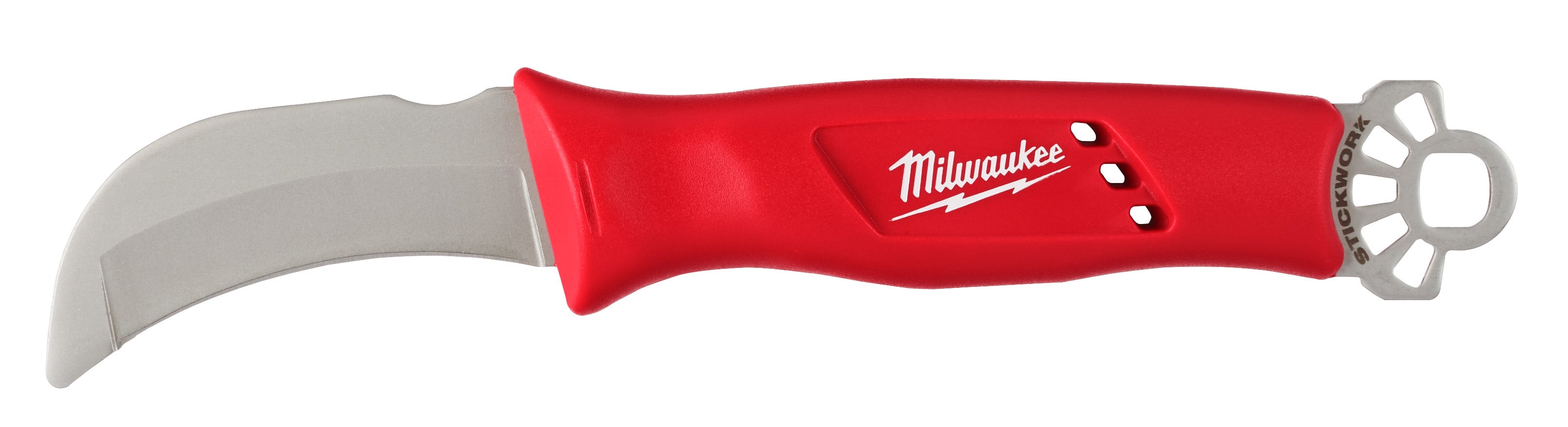 Milwaukee Electric Fixed Blunt Hawkbill Knife W/Ring - MLW-48-22-1923 | MFVCanada.com