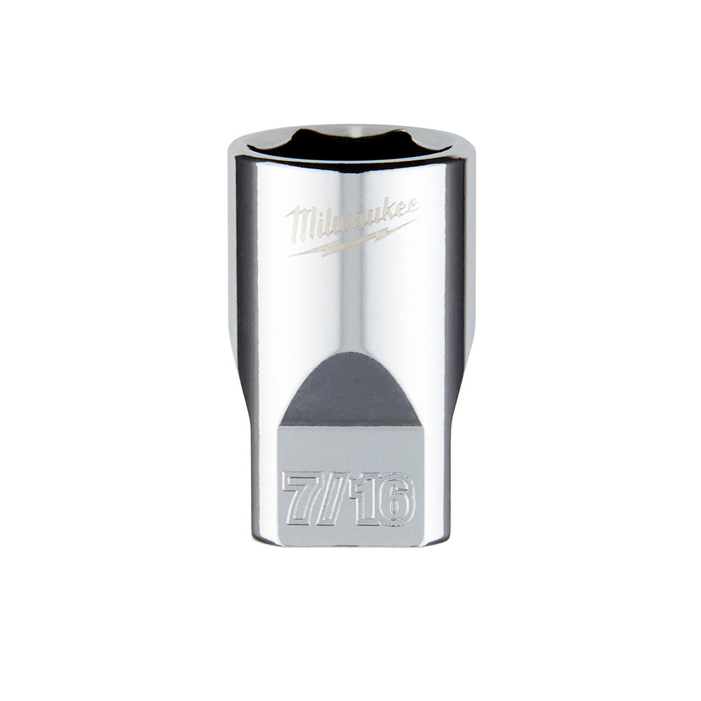 Milwaukee Electric 1/4" Drive Socket Sae STD 7/16" - MLW-45-34-9008 | MFVCanada.com