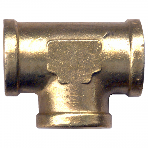 Fairview Tee;1/8 FPT;Lead Free Brass LF-101-A | RogueFuel.ca