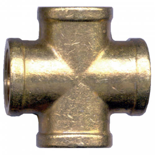 Fairview Brass Cross;1/8 FPT 102-A | RogueFuel.ca