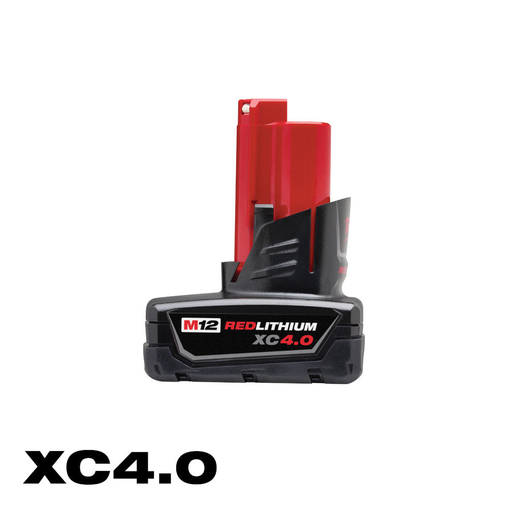 Milwaukee Electric 12V M12 Redlithium Xc 4.0 Extension Ended Capacity Battery Pack - MLW-48-11-2440 | MFVCanada.com