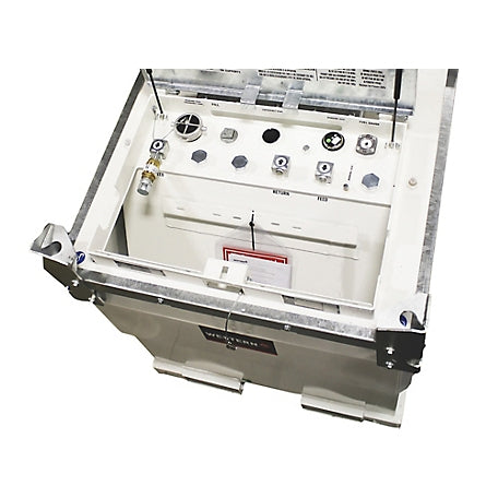 Western Global TRANSCUBE 528 US gal, (2,000L) Portable Fuel Tank 115V/25 GPM Package -  20TCG