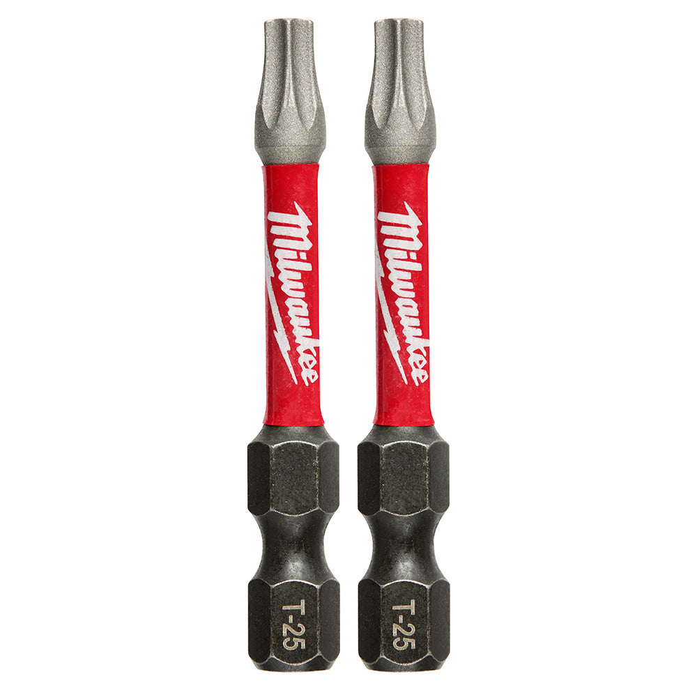 Milwaukee Electric 2Pk 2" Pwrench Bit T25 - MLW-48-32-4985 | MFVCanada.com