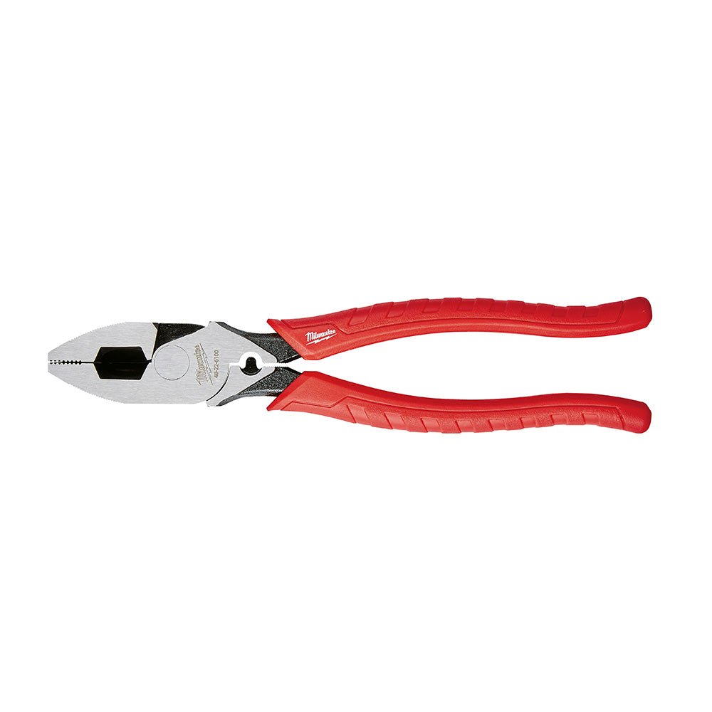 Milwaukee Electric 9" Lineman'S Pliers W/ Crimpacter - Comfort Grip - MLW-48-22-6100 | MFVCanada.com
