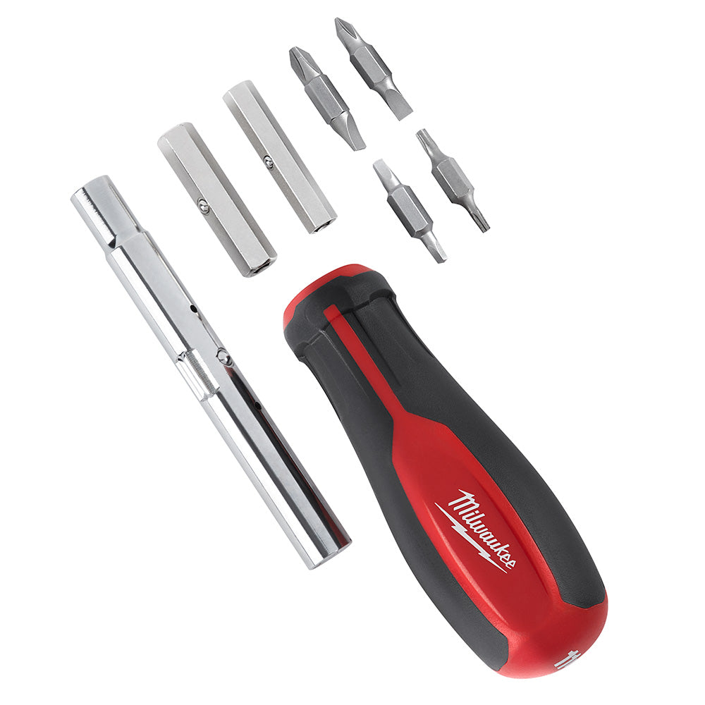 Milwaukee Electric 11In 1 Screwdriver W/Sq Dr - MLW-48-22-2761 | MFVCanada.com