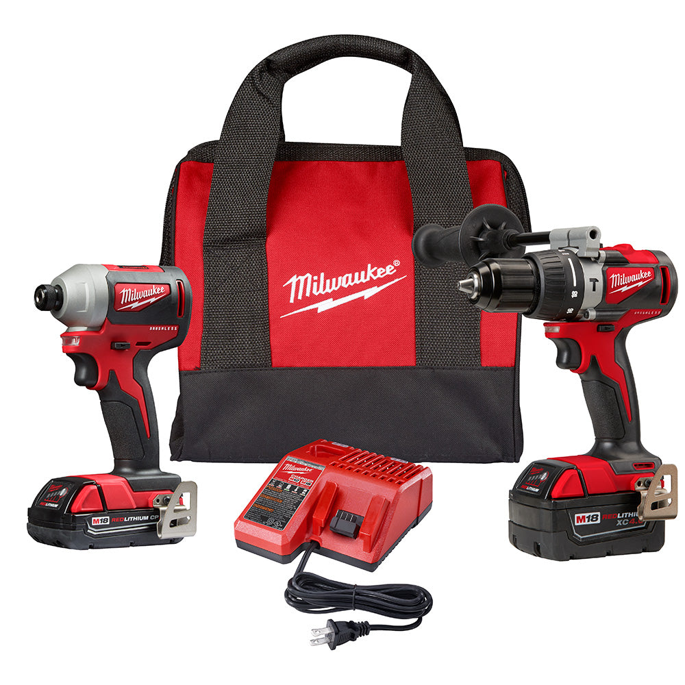 Milwaukee Electric M18 Brushless Hd/Id Combo - 2893-22Cx - MLW-2893-22CX | MFVCanada.com