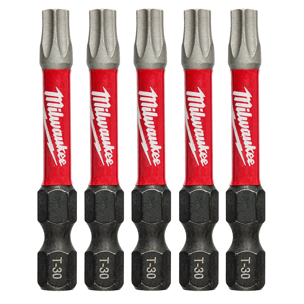 Milwaukee Electric (6) 5Pk 2In Pwrench Impactct Bit T30 - MLW-48-32-4687 | MFVCanada.com