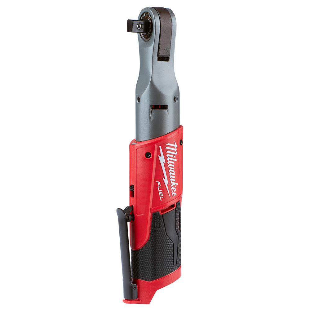 Milwaukee Electric 12V M12 Fuel 1/2" Ratchet (Tool Only), 175 Rpm, 60 Ft-Lb - MLW-2558-20 | MFVCanada.com