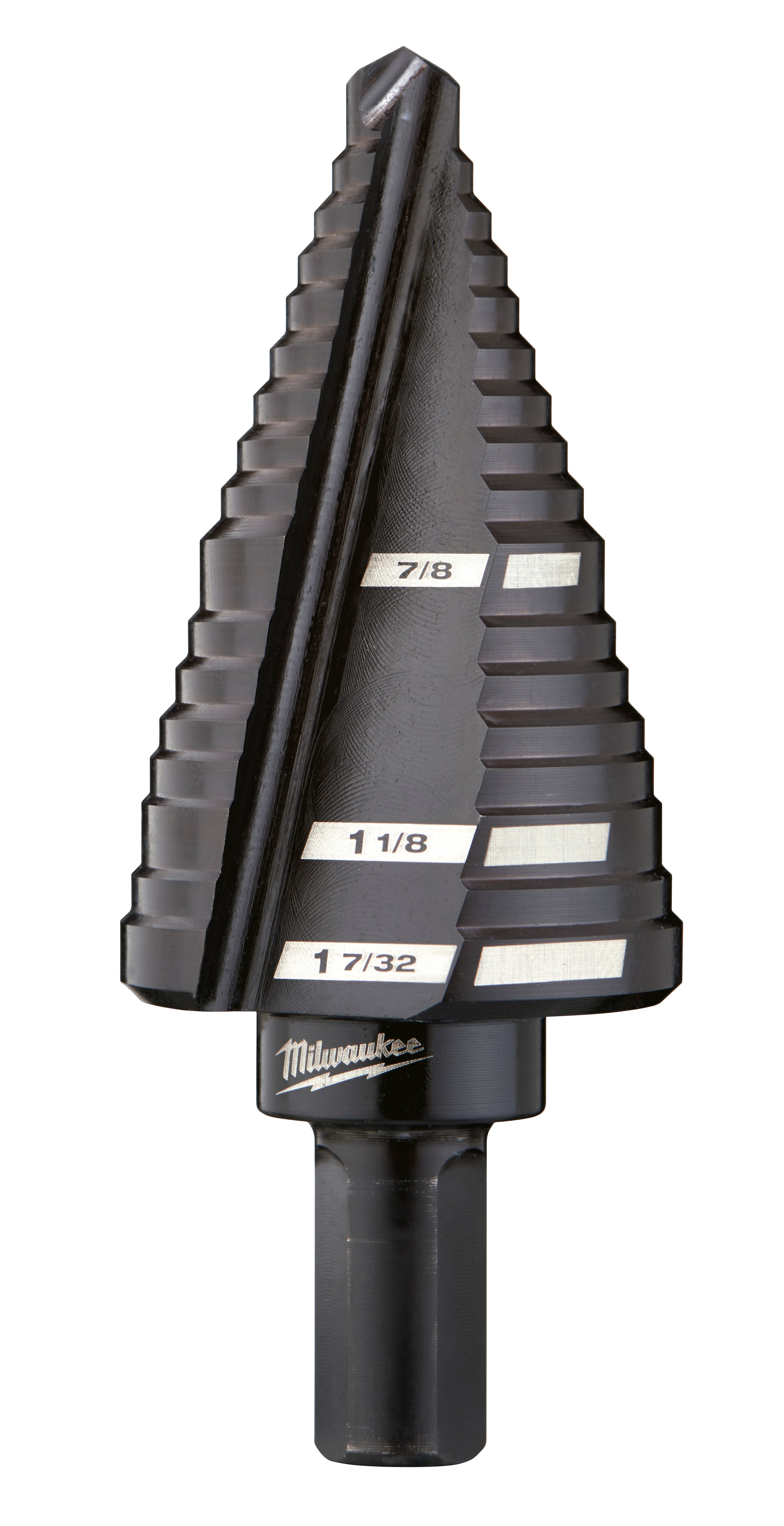 Milwaukee Electric Step Bit 7/8" - 1-7/32", 13 Steps - MLW-48-89-9211 | MFVCanada.com