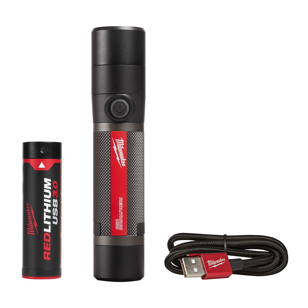 Milwaukee Electric Rlusb 800L Compact Flashlight - MLW-2160-21 | MFVCanada.com