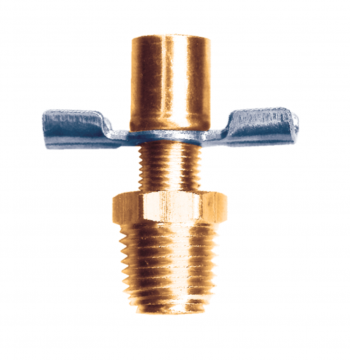 Fairview Back Seating Drain Valve Extended Outlet;1/4 MPT 239-B | RogueFuel.ca