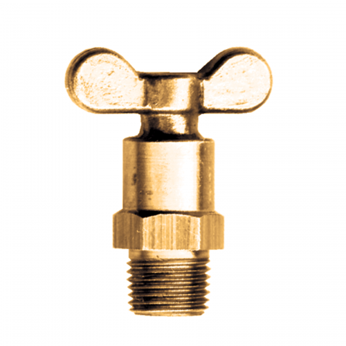 Fairview 1PC Needle Seat Drain Valve;3/8 MPT 242-C | RogueFuel.ca