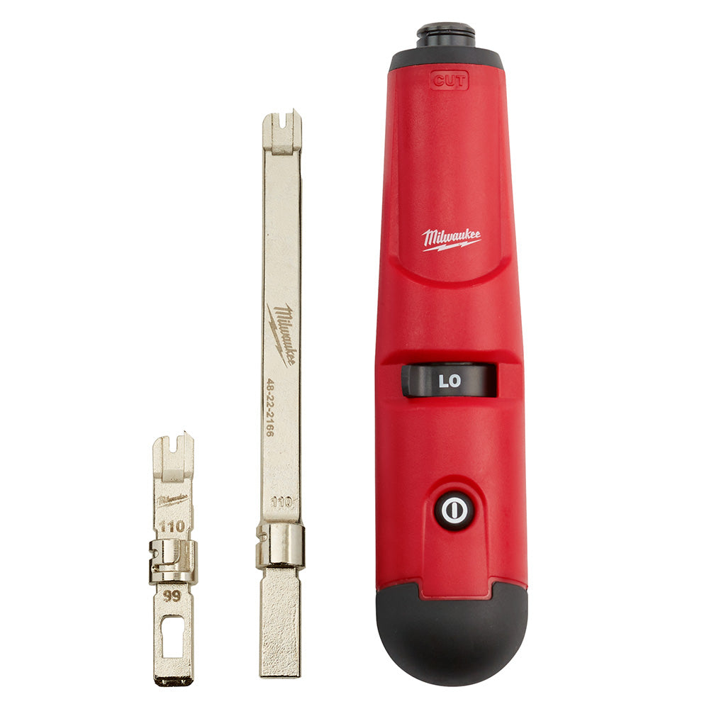 Milwaukee Electric Impacting Punchdown W/Extension  Blade - MLW-48-22-2165 | MFVCanada.com