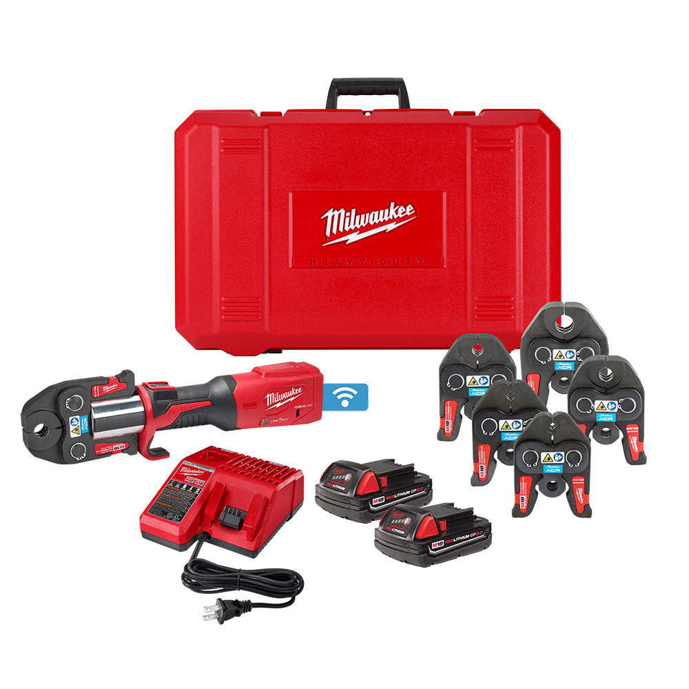 Milwaukee Electric M18 Fl Press Tool Onekey Cts Kit - MLW-2922-22 | MFVCanada.com
