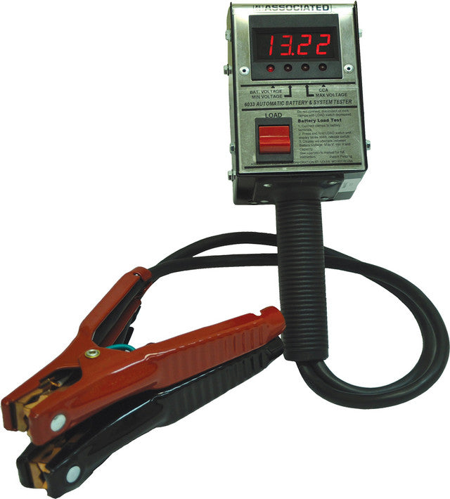 Battery Tester, Hh 12V 125A Digital, Measures Cca, Max/Min Voltage Display - ASS-6033 | MFVCanada.com