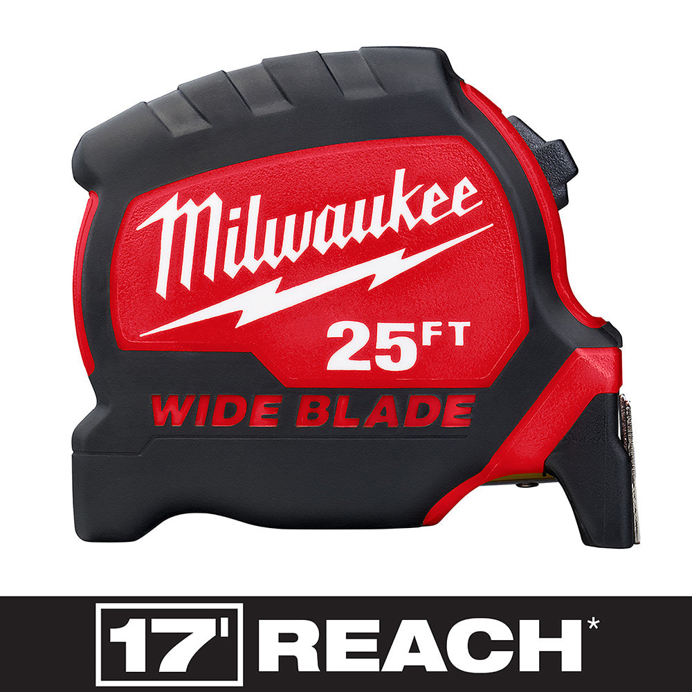 Milwaukee Electric 25' Wide Blade Tape - 14’ So - MLW-48-22-0225 | MFVCanada.com