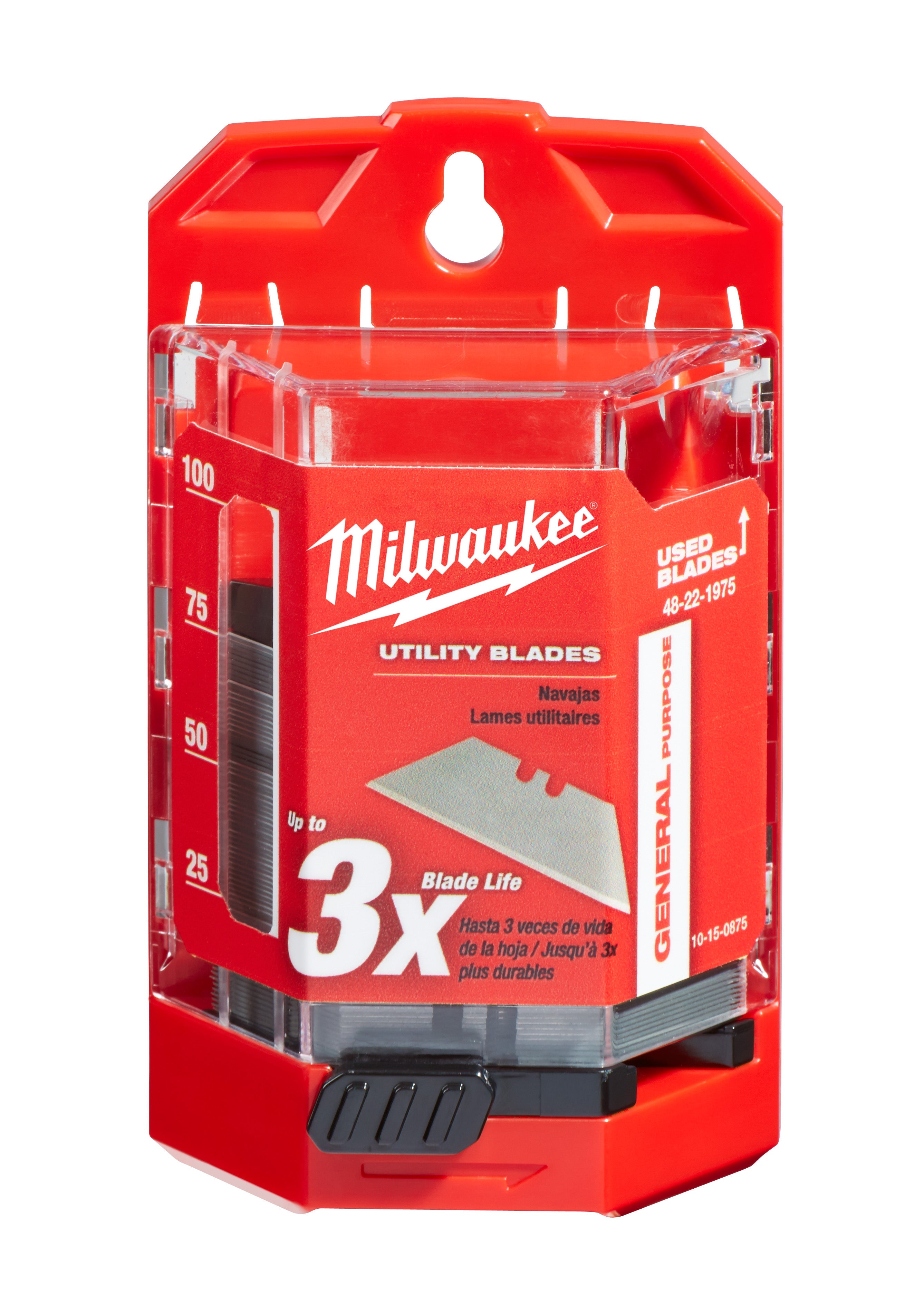 Milwaukee Electric 75Pc General Purpose Utility Blades - MLW-48-22-1975 | MFVCanada.com