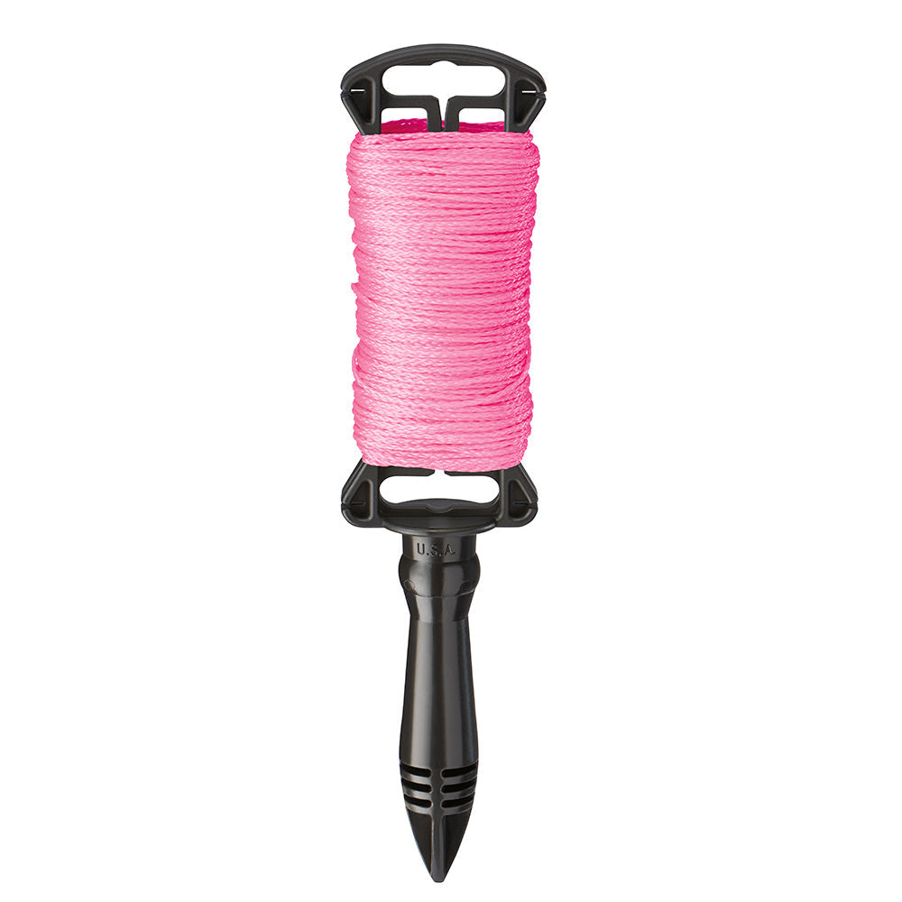 Milwaukee Electric 250' Pink Braided Line W/Reel - MLW-39-250P | MFVCanada.com