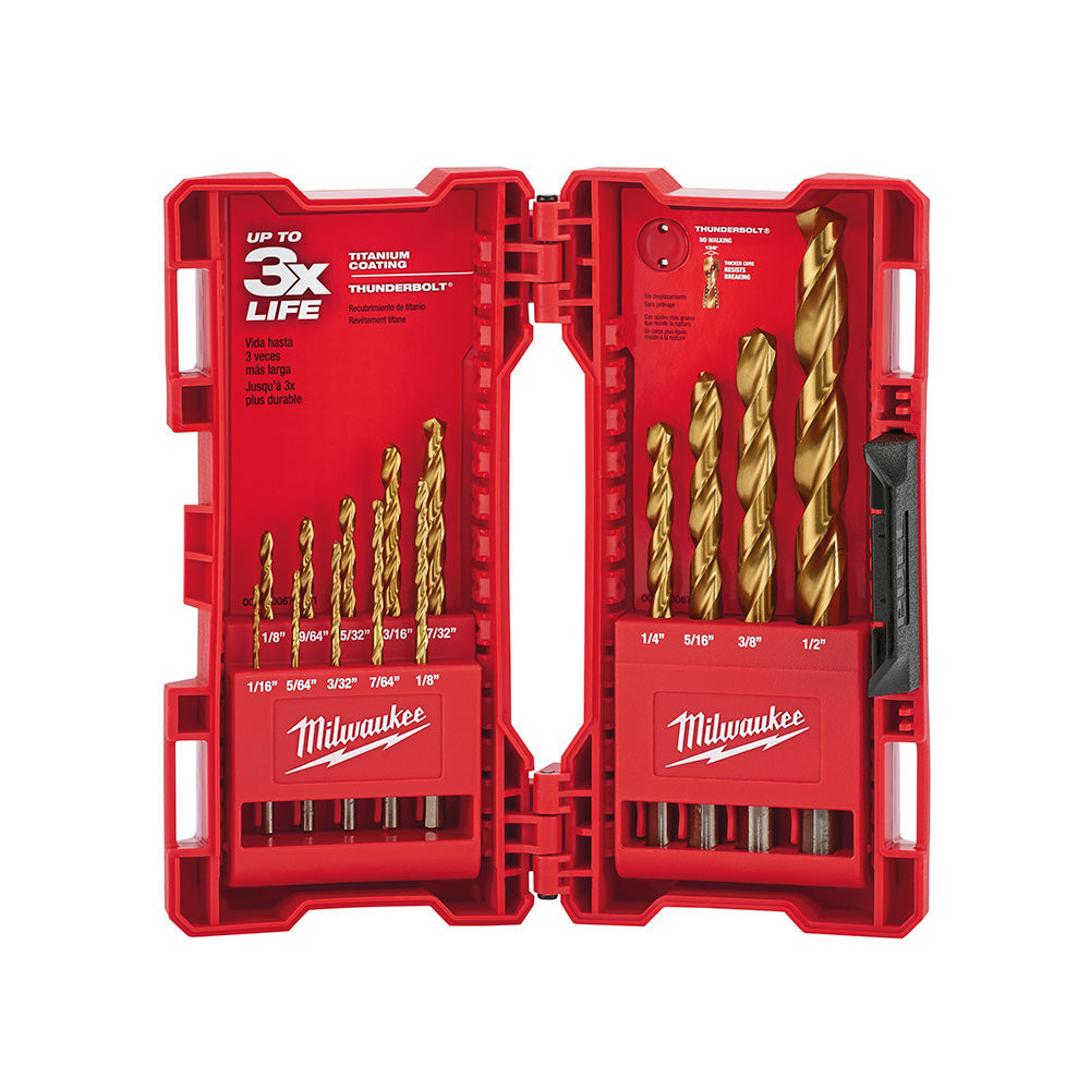 Milwaukee Electric 14 Pc Tin Bit Kit - MLW-48-89-0011 | MFVCanada.com