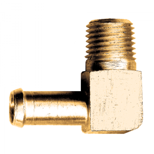 Fairview Fuel Hose Barb 90Elb;3/8x1/4 MPT 339-6B | RogueFuel.ca