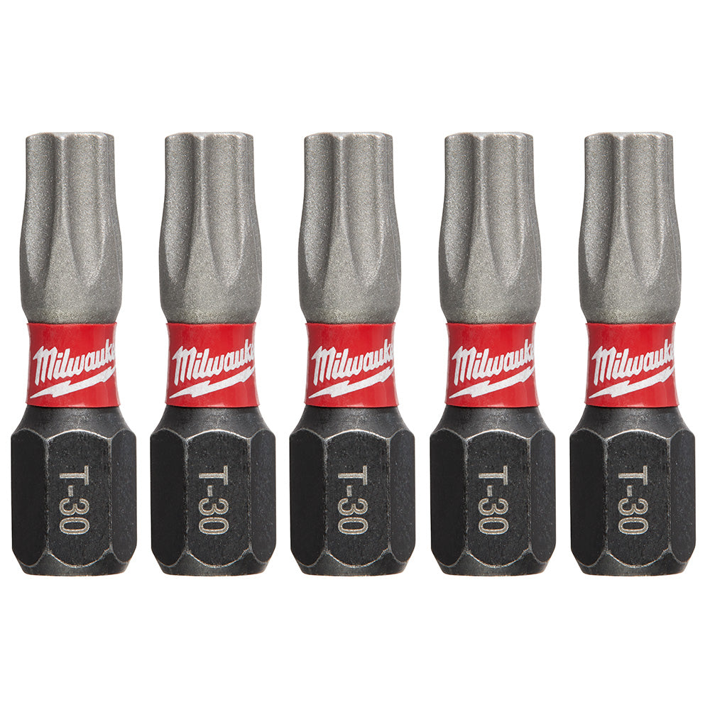 Milwaukee Electric (3) 5Pk Insert Bit T30 - MLW-48-32-4637 | MFVCanada.com