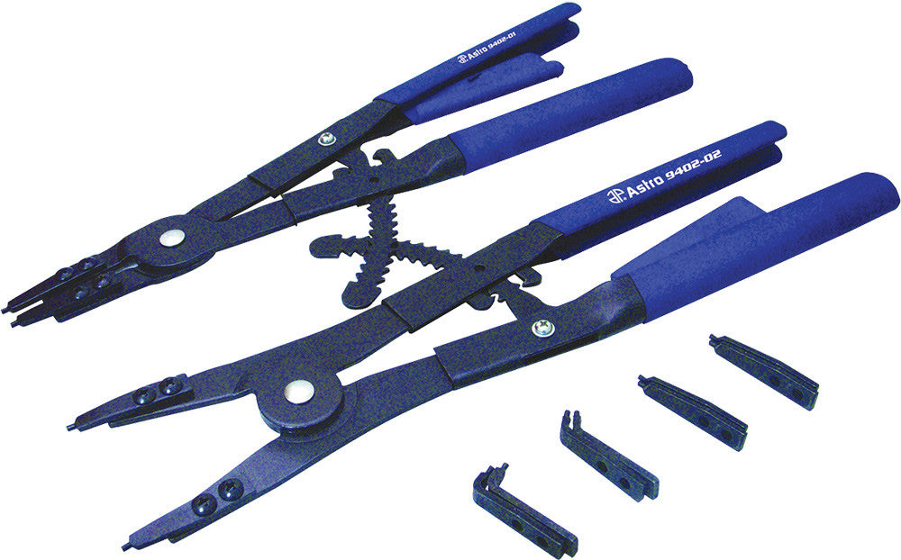 ASTRO PNEUMATIC - 2-Pc Large 16" Snap Ring Pliers Set - AST-9402 | MFVCanada.com