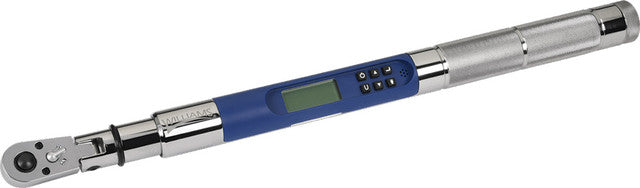 3/8" Dr. Steel Grip Electronic Torque Wrench With Angle Measurement, 5-100 Ft-Lb (60-1200 In-Lb) - WLM-1002EFRMH | MFVCanada.com