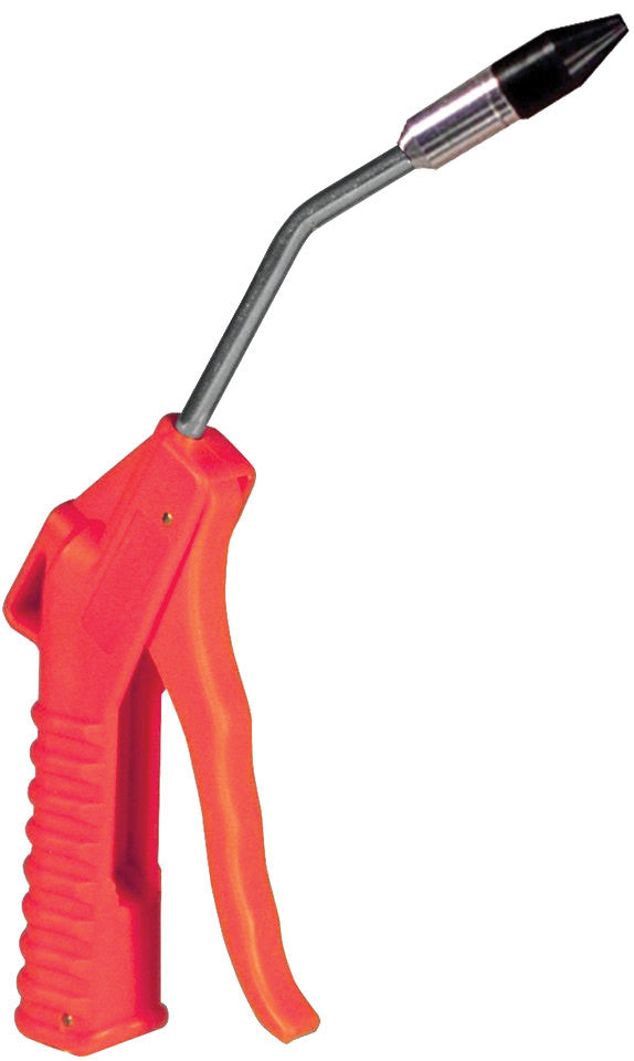 ASTRO PNEUMATIC - Deluxe 4" Air Blow Gun - Orange With 1/2" Removable Rubber Tip - AST-1718 | MFVCanada.com