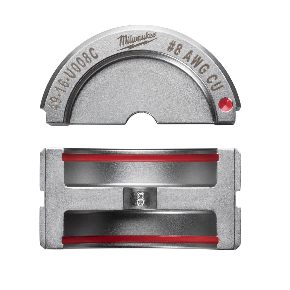 Milwaukee Electric #8 Copenper U Style Die - MLW-49-16-U008C | MFVCanada.com