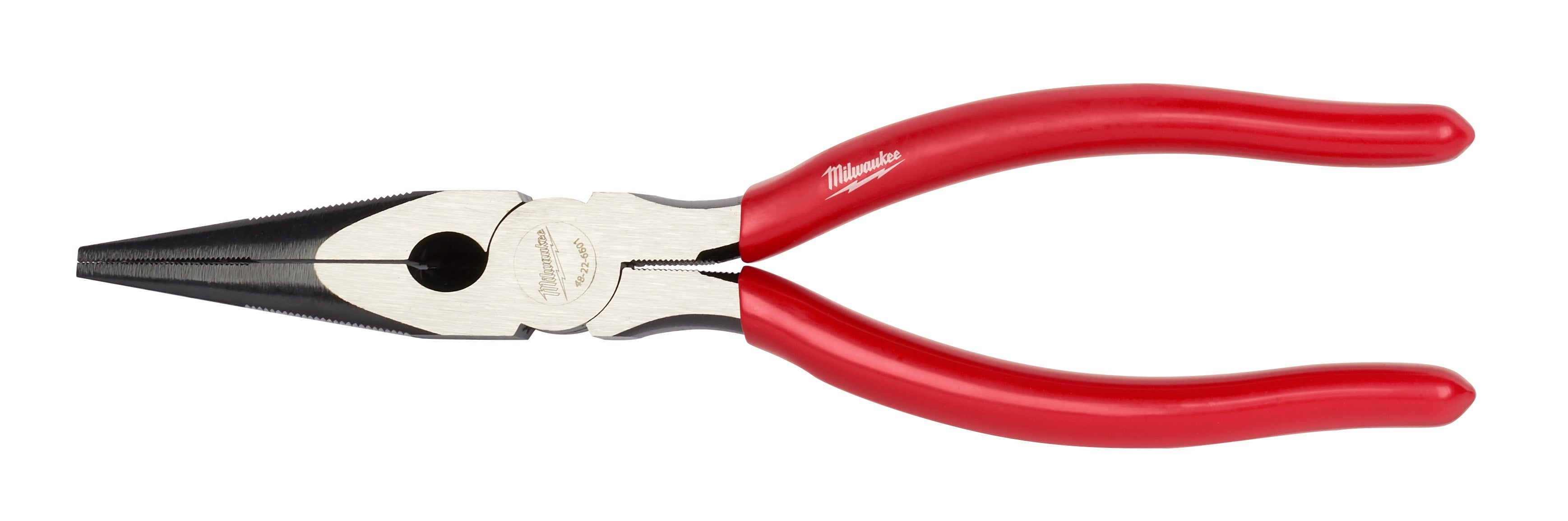 Milwaukee Electric 8" Long Nose Pliers - 48-22-6501 - MLW-48-22-6501 | MFVCanada.com