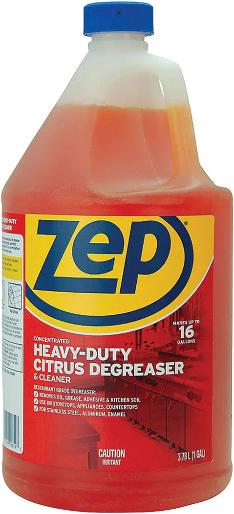 Heavy Duty Citrus Scent Degreaser & Cleaner, Concentrated - 3.78 L Jug - ZEP-CACIT128 | MFVCanada.com