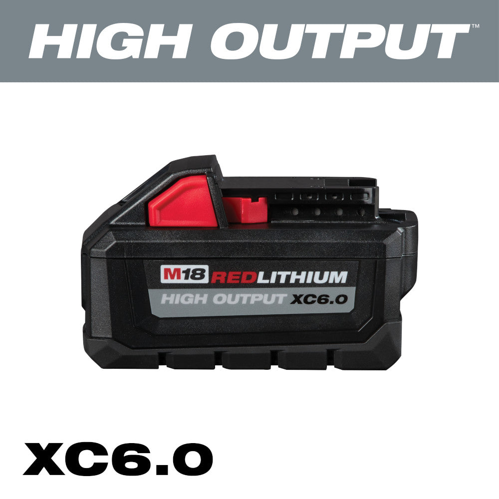 Milwaukee Electric 18V M18 Redlithium High Output Xc6.0 Battery, 6Ah - MLW-48-11-1865 | MFVCanada.com