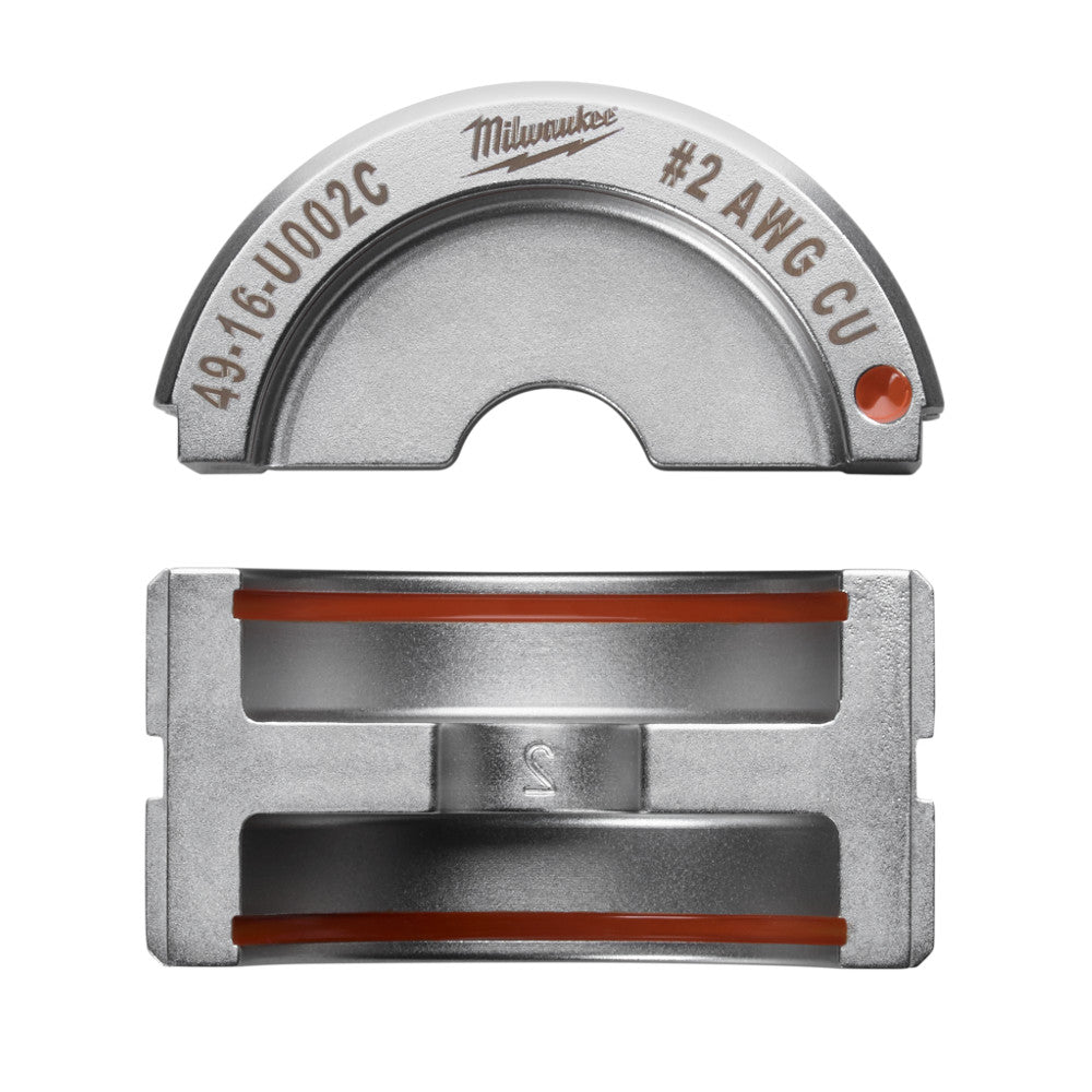 Milwaukee Electric #2 Copenper U Style Die - MLW-49-16-U002C | MFVCanada.com