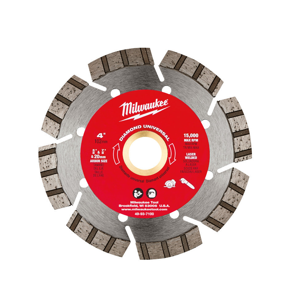 Milwaukee Electric 4" Multi App Segmented-Turbo - MLW-49-93-7100 | MFVCanada.com