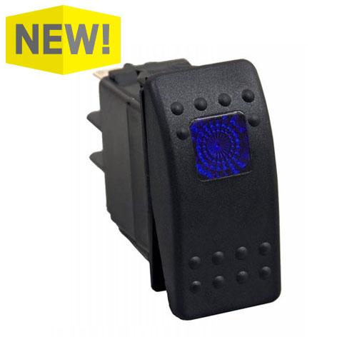Tiger Lights LIGTLSW1-B LED Rocker/ Toggle Switch - Blue | MFVCanada.com