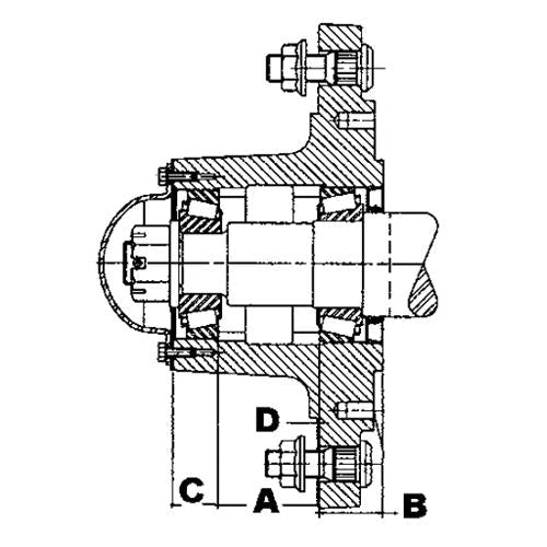 hubh1010-13-Hub W/Cups & Grease Fitting | MFVCanada.com