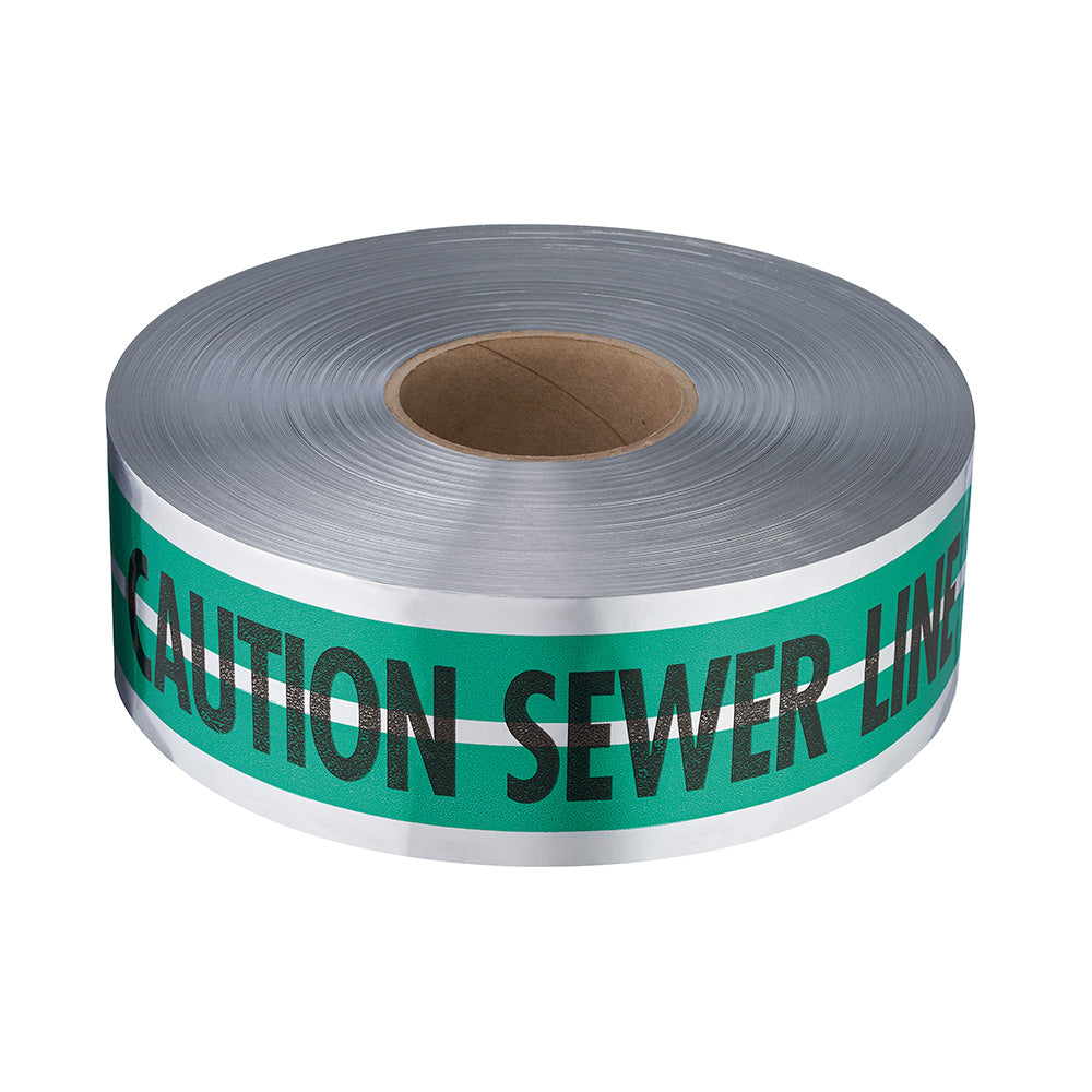 Milwaukee Electric 3X1000 Green Sewer Line 5Mil D-Tape 1Rl - MLW-31-053 | MFVCanada.com