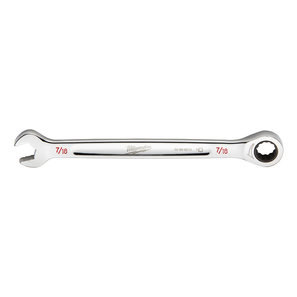 Milwaukee Electric 7/16 Sae Ratchet Combo Wrench - MLW-45-96-9214 | MFVCanada.com