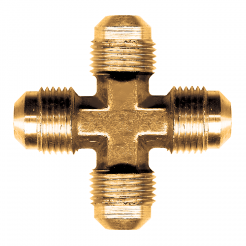Fairview Brass Cross;3/8M.SAE 52-6 | RogueFuel.ca