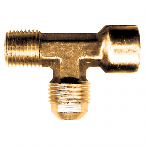 Fairview Brass Tee;1/4M.SAEx 1/8FPTx 1/4M.SAE 53-4A | RogueFuel.ca